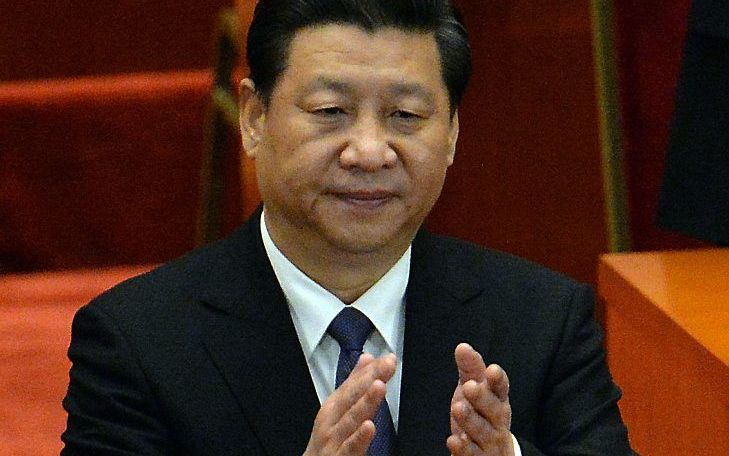 De Chinese president Xi Jinping. beeld AFP