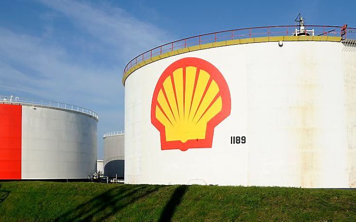 Raffinaderij Shell Pernis, de grootste raffinaderij van Europa en een van de grootste van de wereld. beeld ANP