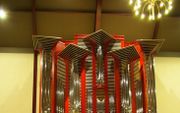 Het orgel van Mense Ruiter in Barneveld. Foto C. Blaak