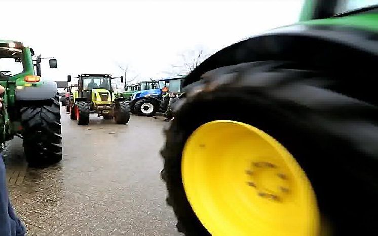 Luc Wissing doet mee aan de Trekkerdag. beeld uit video