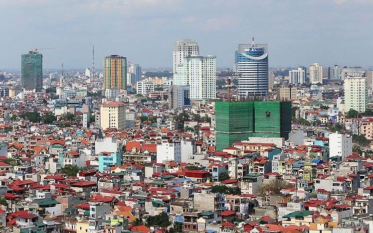 Hanoi, de hoofdstad van Vietnam. Foto Choithuxem, Wikimedia