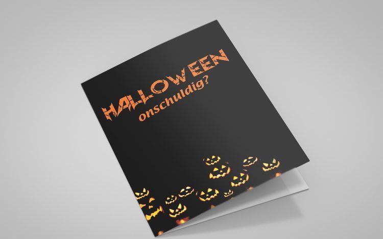 De publieksfolder ”Halloween onschuldig?". beeld HHK