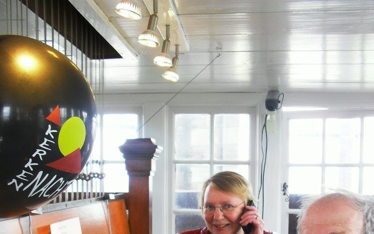 Arie Abbenes bespeelt het carillon van de Utrechtse Domtoren. Foto Klaas van der Kamp