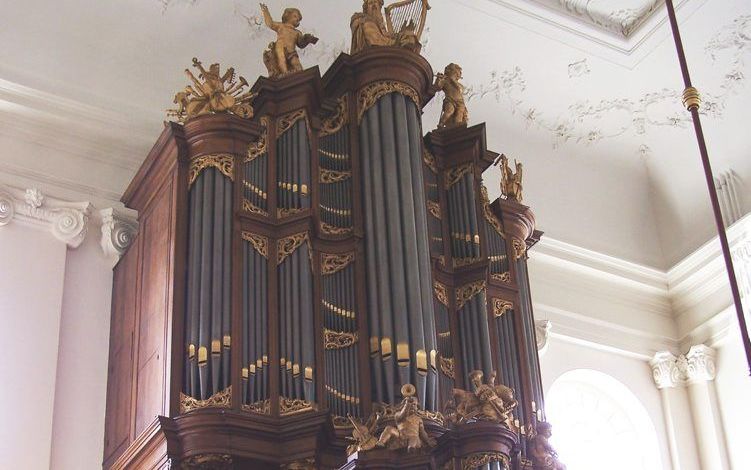 Het Bätzorgel in de evangelisch-lutherse kerk in Den Haag. Foto hetbatzorgel.com