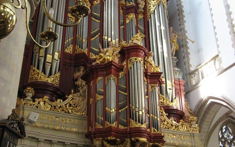 Het orgel in de St.-Bavo in Haarlem. Foto RD