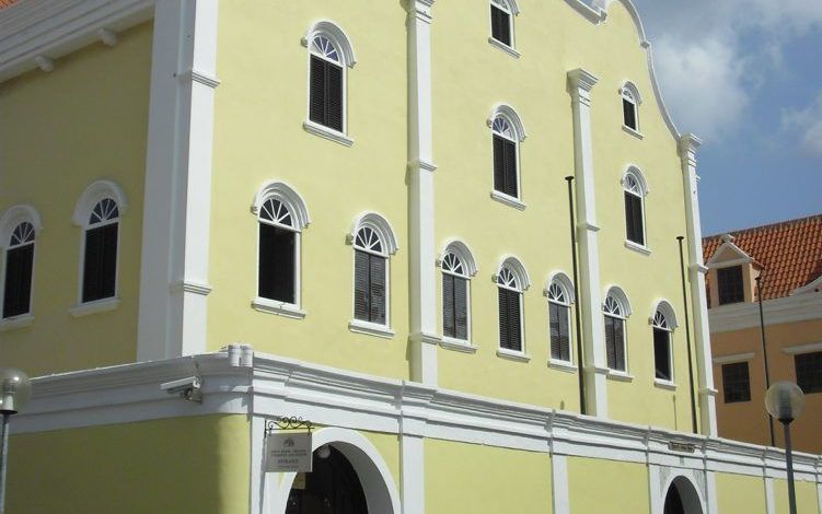 De Mikveh Israel-Emanuel Synagogue in Willemstad. Foto RD