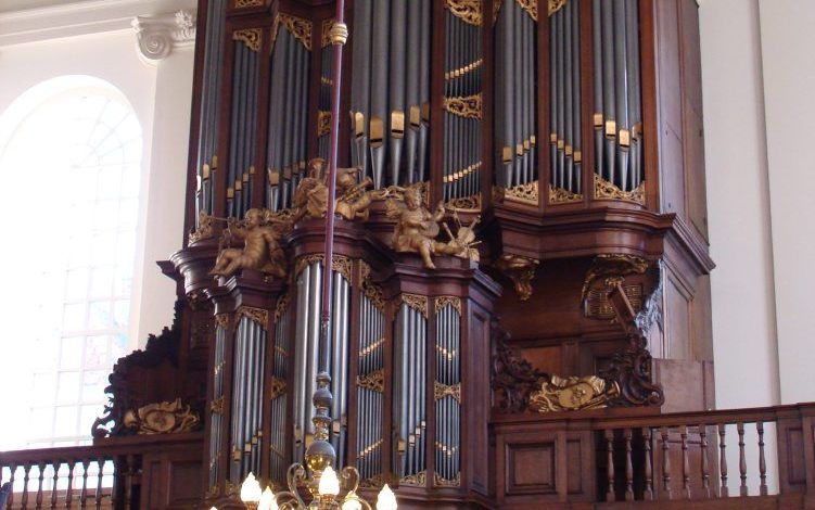 Het Bätzorgel in de Haagse evangelisch-lutherse kerk. Foto RD