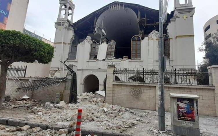 De historische Grieks-orthodoxe kerk in Antakya. beeld GCT