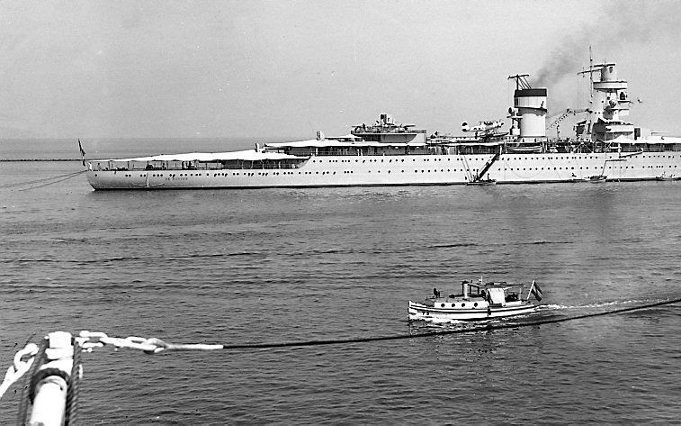 Hr. Ms. De Ruyter. beeld Wikimedia