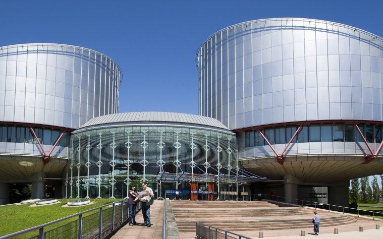 Europees Hof voor de Rechten van de Mens in Straatsburg. Foto ANP