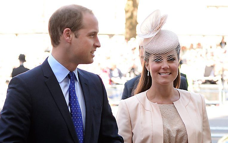 De Britse prins William en zijn vrouw Catherine. Foto EPA