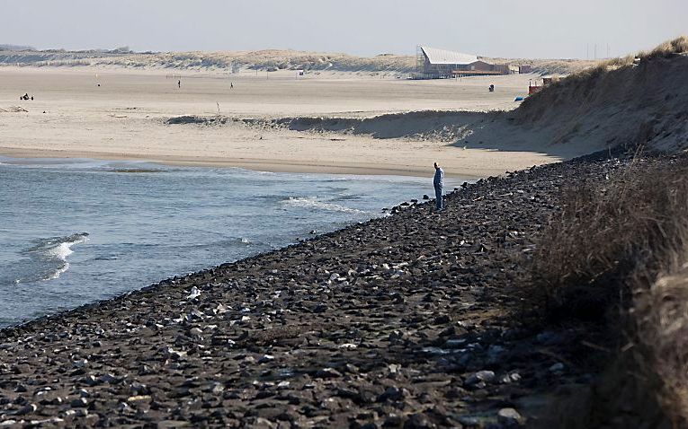 Brouwersdam in het Grevelingenmeer. beeld ANP, Nils van Houts