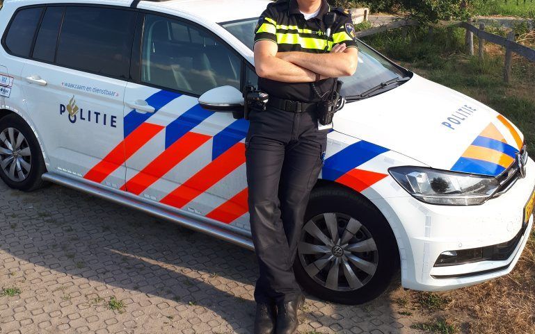 Jeugdagent Sjac van Eijzeren. beeld politie