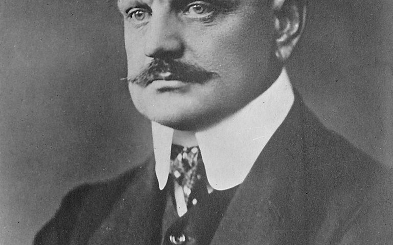 Jean Sibelius in 1913. beeld Wikimedia