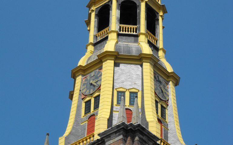 De toren van de Der Aa-kerk in Groningen. Foto RD