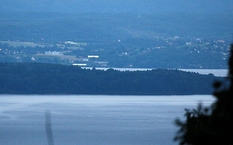 Het eiland Utoya. Foto EPA