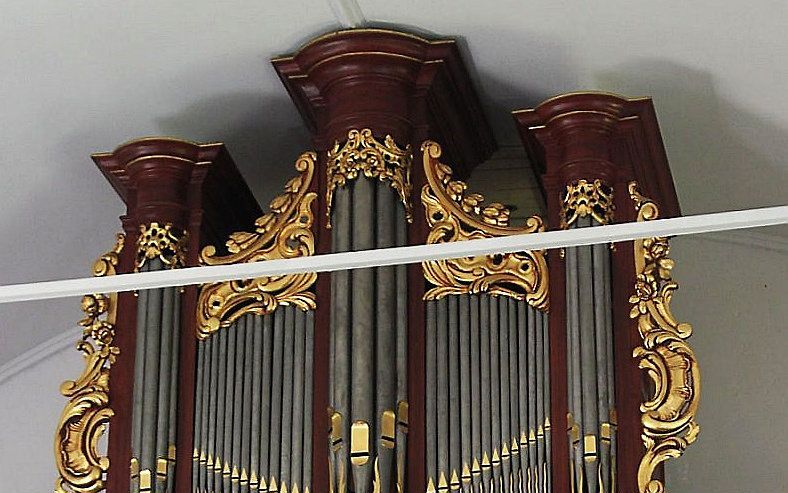 Het orgel van De Rijckere in Beek. beeld Stichting De Rijckere-orgel 1776