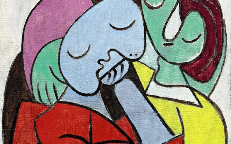 Femmes lisant (Deux personages) van Pablo Picasso. Foto EPA