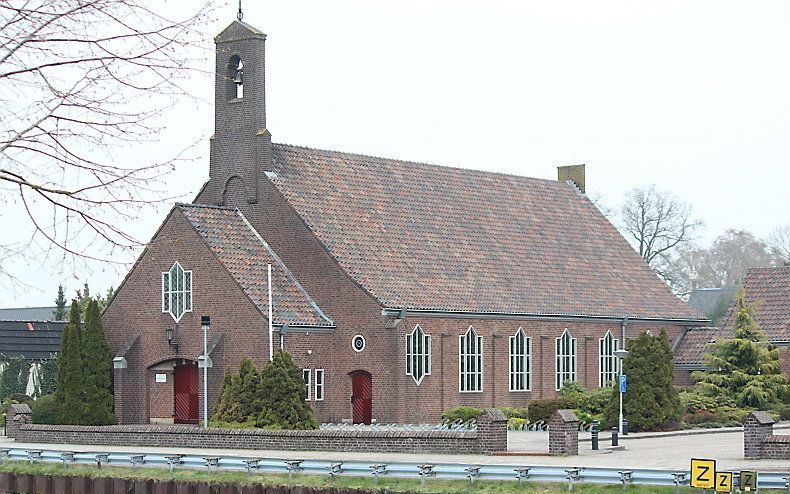 Westerkerk in Vriezenveen. De hervormde wijkgemeente van bijzondere aard maakt in de avonddiensten gebruik van het gebouw. beeld hg Vriezenveen