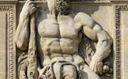 De Griekse krachtpatser Herakles. beeld RD