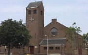 Kerkgebouw van de christelijke gereformeerde kerk te Katwijk aan Zee.  beeld Cgk Katwijk