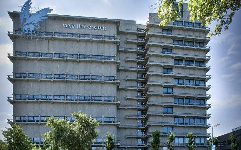 Het gebouw van de Vrije Universiteit in Amsterdam. Foto RD, Henk Visscher