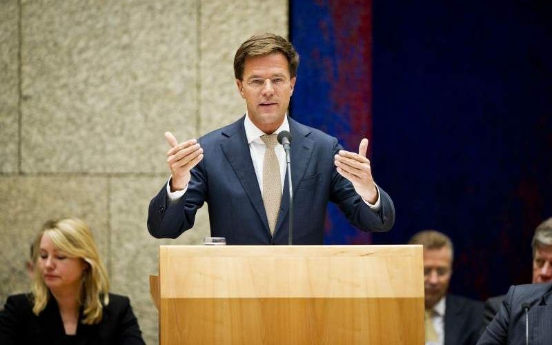 Premier Rutte. Foto ANP