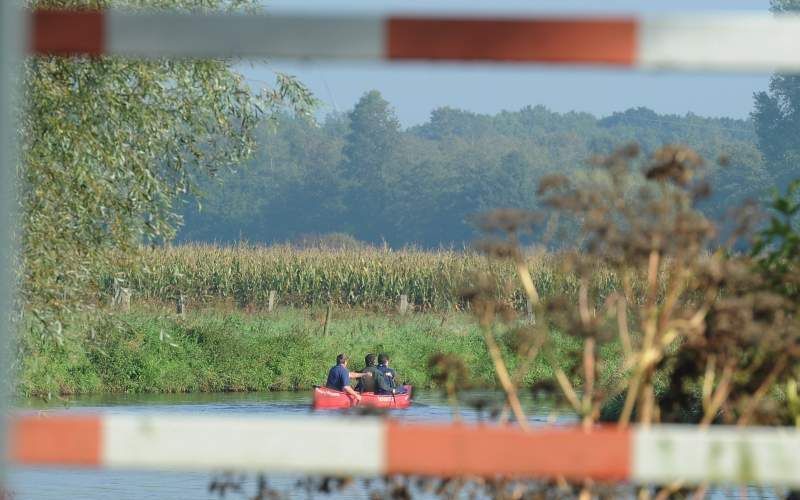 Eerdere zoektocht naar het lichaam van Micro. Foto EPA