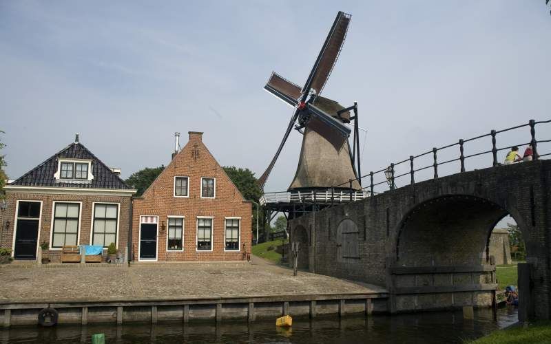 De Korenmolen in Friesland. Foto ANP