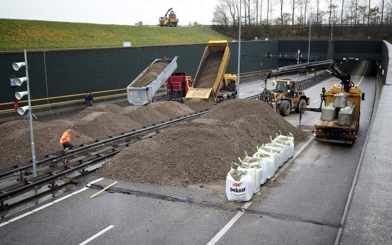 Vlaketunnel. Foto ANP