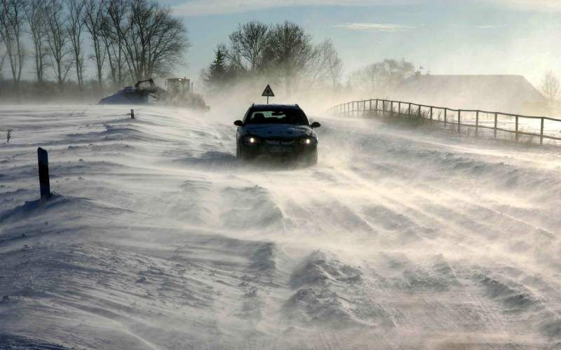 Winter in Duitsland. Foto EPA