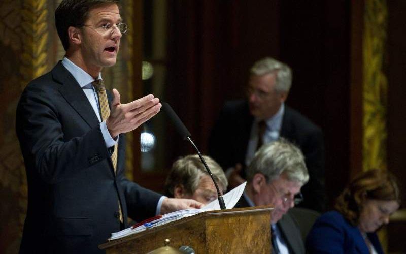 Rutte. Foto ANP