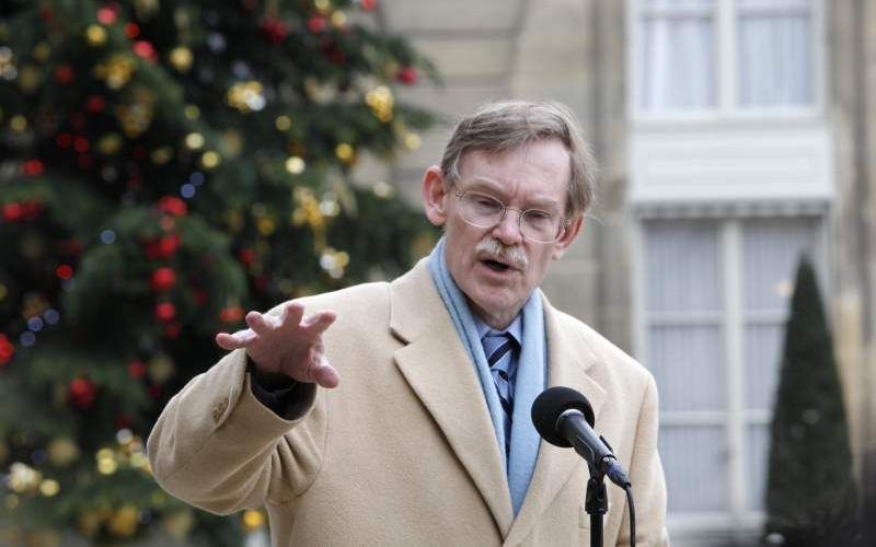 President Robert Zoellick van de Wereldbank in Parijs. Foto EPA