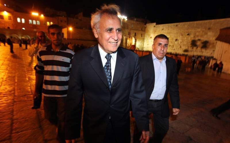 Oud-president Moshe Katsav Israël. Foto EPA.