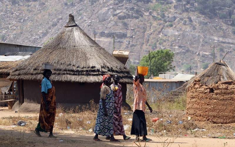 Vrouwen in Juba. Foto EPA