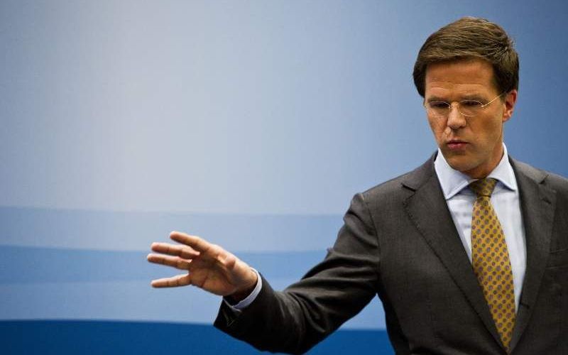 Premier Rutte. Foto ANP