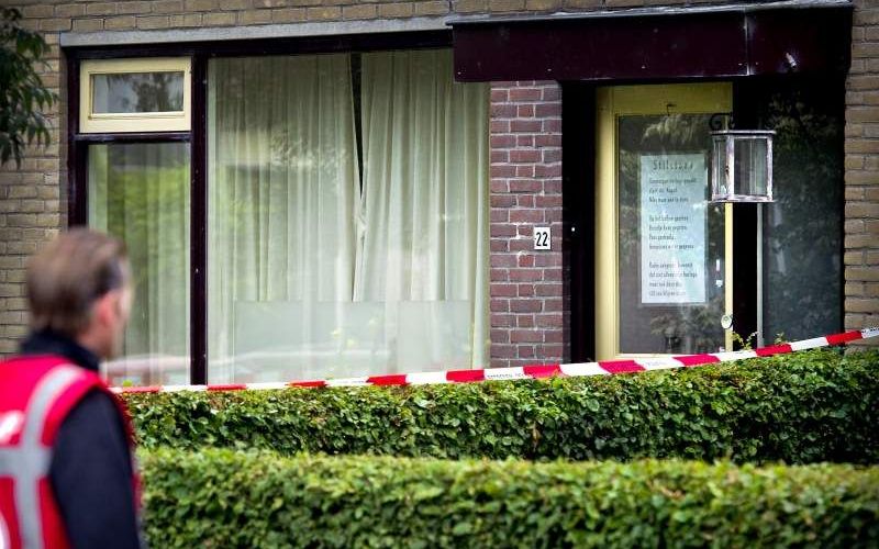 Huis van de 25-jarige vrouw uit het Friese dorp Nij Beets. Foto ANP