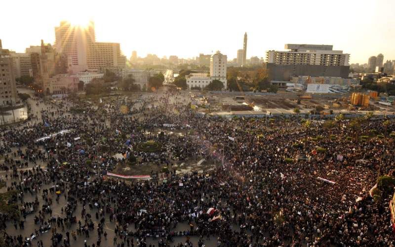 Tahrirplein, Caïro. Foto EPA