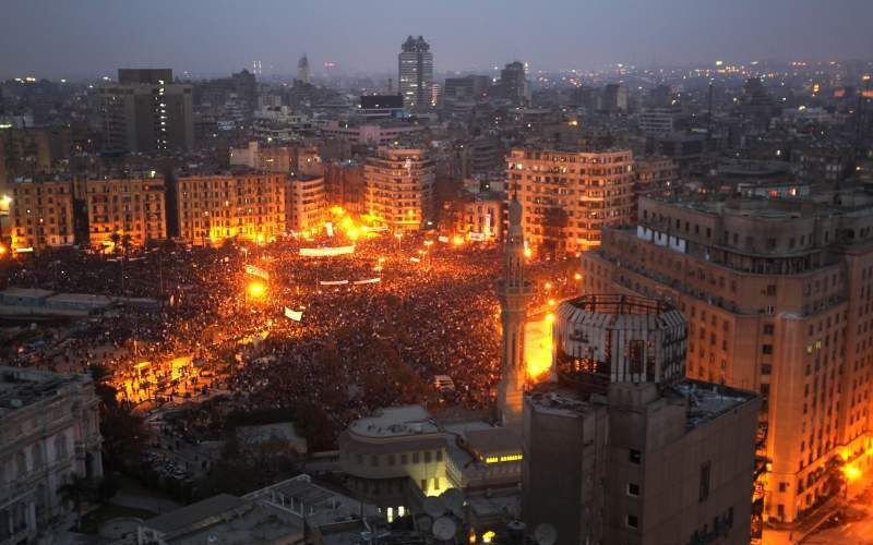 Tahrirplein, Caïro. Foto EPA