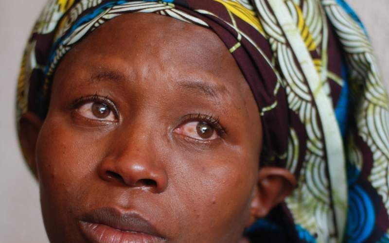 Marie Louise Niyobuhungiro (1975) uit Rwanda, een van de geïnterviewden in ”De mannen die mij hebben vermoord.” Foto Samer Muscati