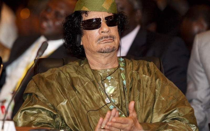 Gaddafi. Foto ANP