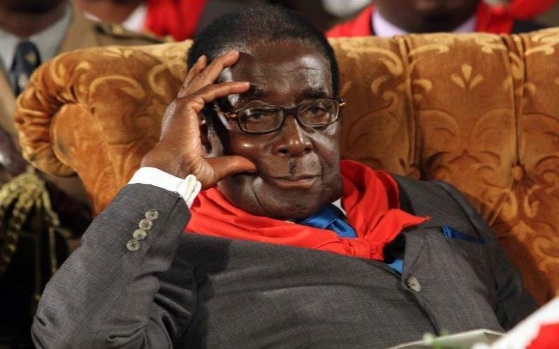 Zimbabwaanse president Robert Mugabe. Foto EPA