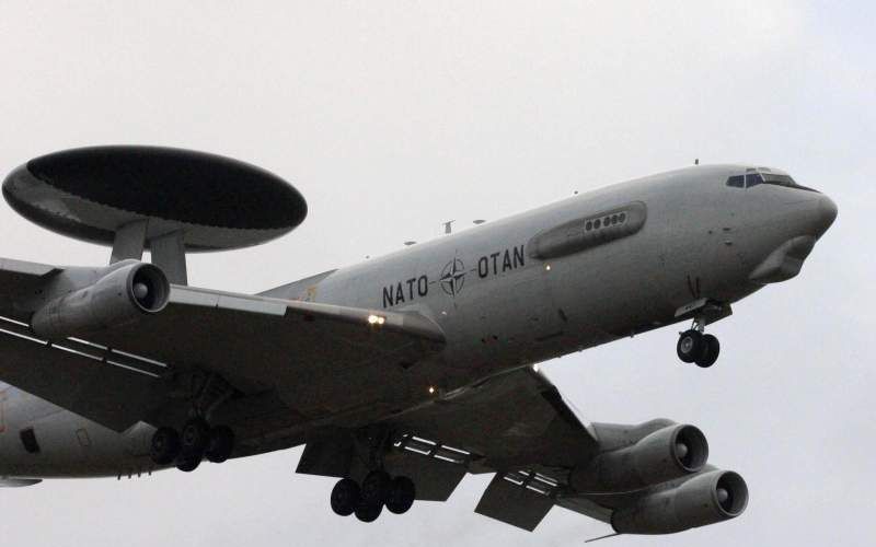 Awacs-vliegtuig. Foto EPA