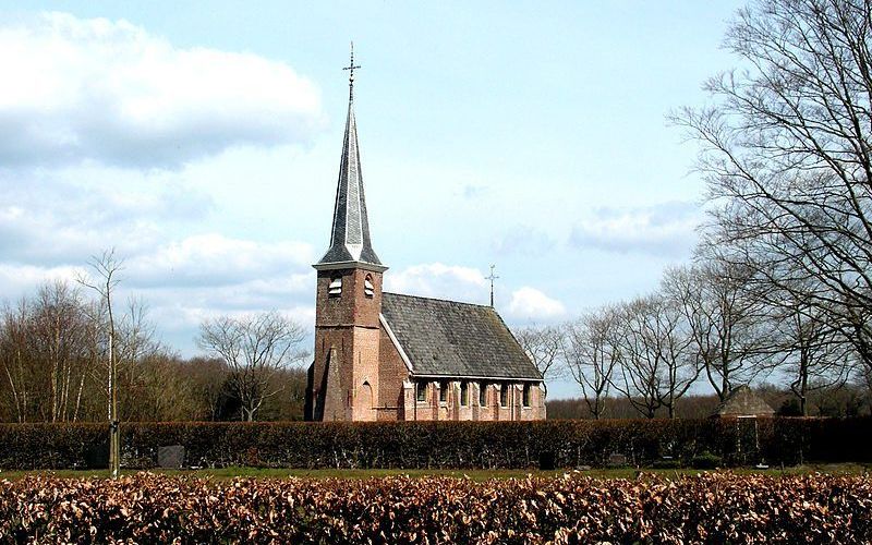 De Nicolaaskerk in Nijeholtpade. beeld Wikimedia