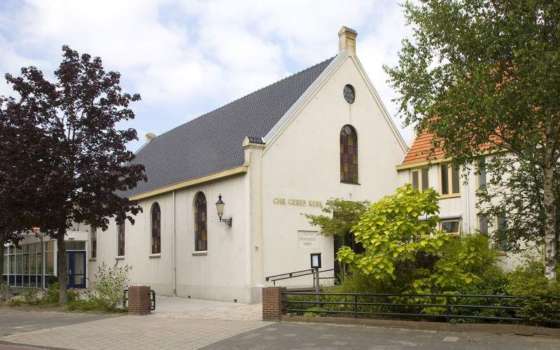 Chr Ger Kerk Rijnsburg Christelijke gereformeerde kerk Rijnsburg 100 jaar