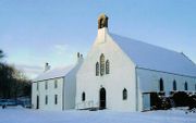 Kerkgebouw van de Free Church of Scotland (Continuing) van Snizort op het eiland Skye. beeld FC(C)