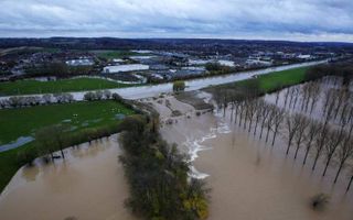 Overstromingen in België. Foto EPA