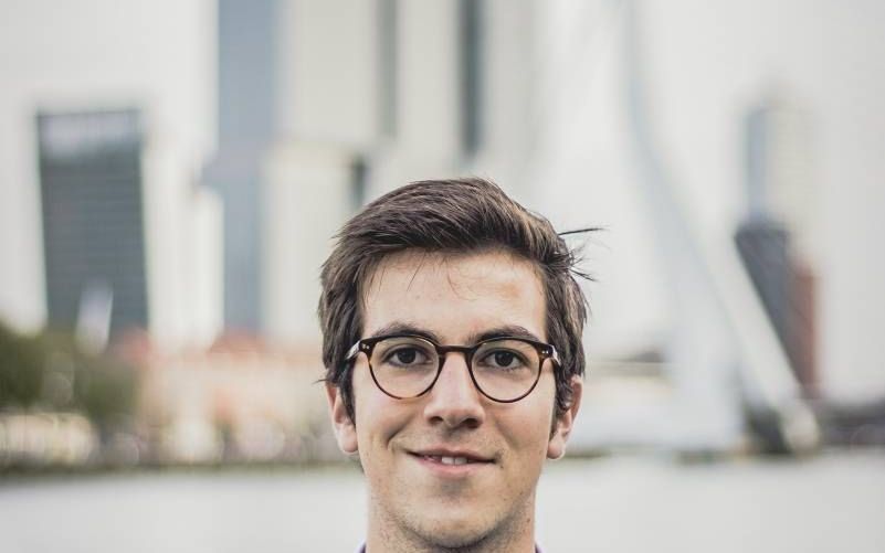 Winston Barlow uit Chili ziet zijn toekomst in Nederland liggen. beeld RD