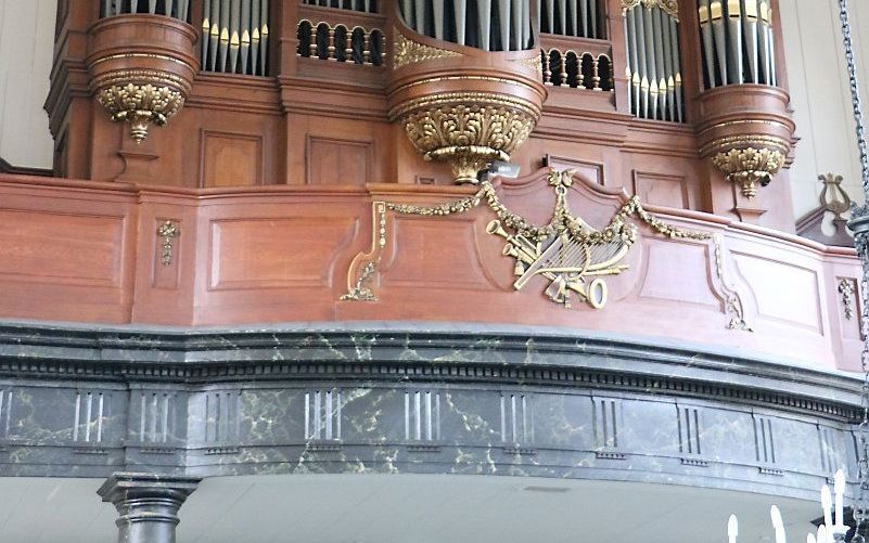 Het Maarschalkerweerdorgel in de Augustijnenkerk in Dordrecht. beeld Augustijnenkerk