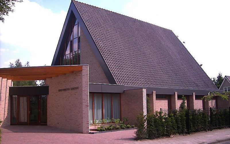 De gereformeerde gemeente in Nijkerk. Foto C.P. van de Baan